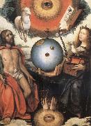 Jan Provost An alegoria Christian oil painting